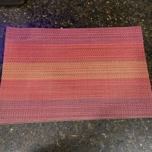 Set of 6 Woven Vinyl Placemats